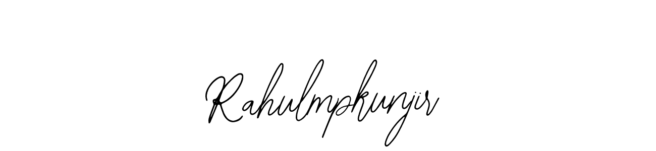 How to Draw Rahulmpkunjir signature style? Bearetta-2O07w is a latest design signature styles for name Rahulmpkunjir. Rahulmpkunjir signature style 12 images and pictures png