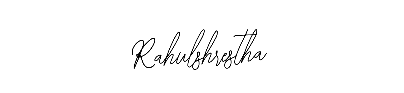 How to make Rahulshrestha signature? Bearetta-2O07w is a professional autograph style. Create handwritten signature for Rahulshrestha name. Rahulshrestha signature style 12 images and pictures png