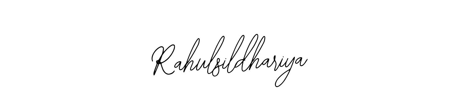 Also we have Rahulsildhariya name is the best signature style. Create professional handwritten signature collection using Bearetta-2O07w autograph style. Rahulsildhariya signature style 12 images and pictures png