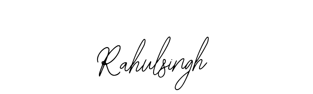 Make a beautiful signature design for name Rahulsingh. With this signature (Bearetta-2O07w) style, you can create a handwritten signature for free. Rahulsingh signature style 12 images and pictures png