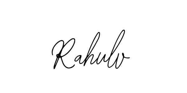 Rahulv stylish signature style. Best Handwritten Sign (Bearetta-2O07w) for my name. Handwritten Signature Collection Ideas for my name Rahulv. Rahulv signature style 12 images and pictures png