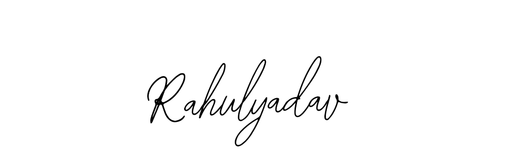 The best way (Bearetta-2O07w) to make a short signature is to pick only two or three words in your name. The name Rahulyadav include a total of six letters. For converting this name. Rahulyadav signature style 12 images and pictures png
