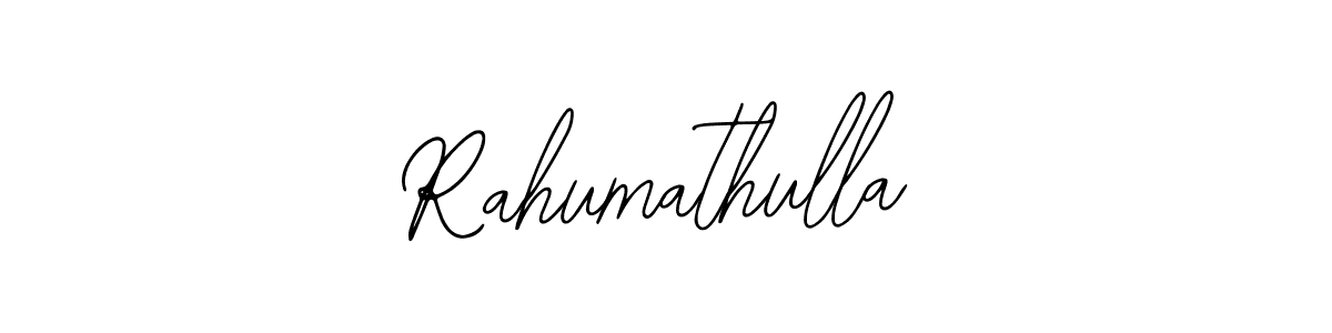 Similarly Bearetta-2O07w is the best handwritten signature design. Signature creator online .You can use it as an online autograph creator for name Rahumathulla. Rahumathulla signature style 12 images and pictures png