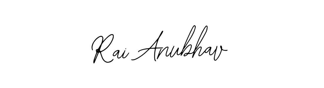 You should practise on your own different ways (Bearetta-2O07w) to write your name (Rai Anubhav) in signature. don't let someone else do it for you. Rai Anubhav signature style 12 images and pictures png
