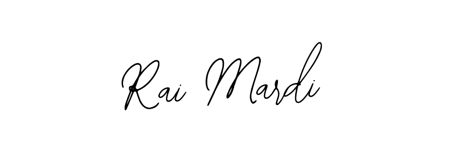 The best way (Bearetta-2O07w) to make a short signature is to pick only two or three words in your name. The name Rai Mardi include a total of six letters. For converting this name. Rai Mardi signature style 12 images and pictures png