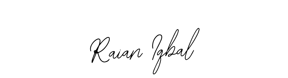 The best way (Bearetta-2O07w) to make a short signature is to pick only two or three words in your name. The name Raian Iqbal include a total of six letters. For converting this name. Raian Iqbal signature style 12 images and pictures png