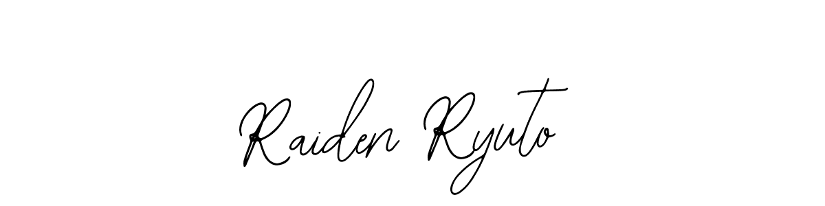 The best way (Bearetta-2O07w) to make a short signature is to pick only two or three words in your name. The name Raiden Ryuto include a total of six letters. For converting this name. Raiden Ryuto signature style 12 images and pictures png