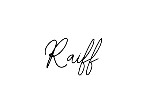 Make a beautiful signature design for name Raiff. With this signature (Bearetta-2O07w) style, you can create a handwritten signature for free. Raiff signature style 12 images and pictures png