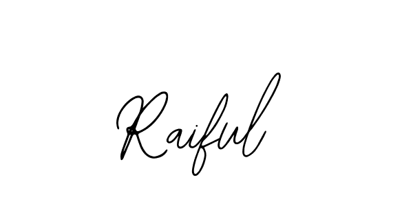 Similarly Bearetta-2O07w is the best handwritten signature design. Signature creator online .You can use it as an online autograph creator for name Raiful. Raiful signature style 12 images and pictures png