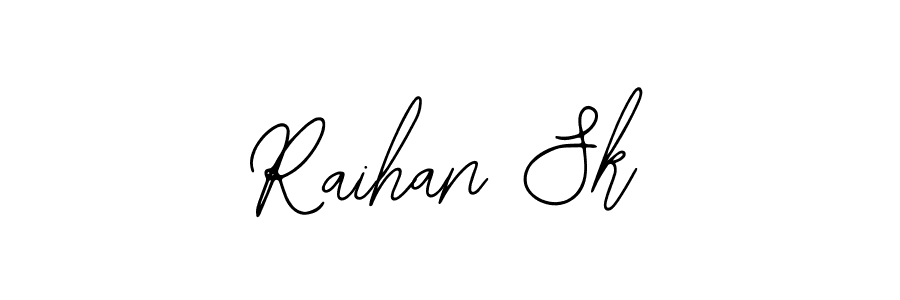 Create a beautiful signature design for name Raihan Sk. With this signature (Bearetta-2O07w) fonts, you can make a handwritten signature for free. Raihan Sk signature style 12 images and pictures png