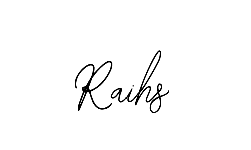 Make a beautiful signature design for name Raihs. Use this online signature maker to create a handwritten signature for free. Raihs signature style 12 images and pictures png