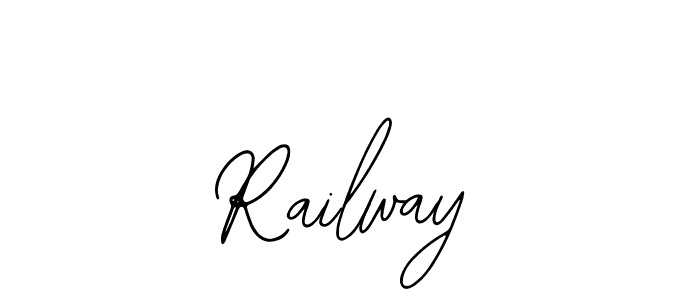 Railway stylish signature style. Best Handwritten Sign (Bearetta-2O07w) for my name. Handwritten Signature Collection Ideas for my name Railway. Railway signature style 12 images and pictures png