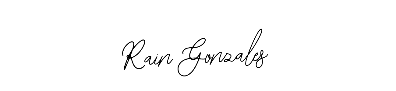 Make a beautiful signature design for name Rain Gonzales. With this signature (Bearetta-2O07w) style, you can create a handwritten signature for free. Rain Gonzales signature style 12 images and pictures png