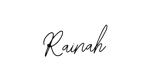 Make a beautiful signature design for name Rainah. Use this online signature maker to create a handwritten signature for free. Rainah signature style 12 images and pictures png