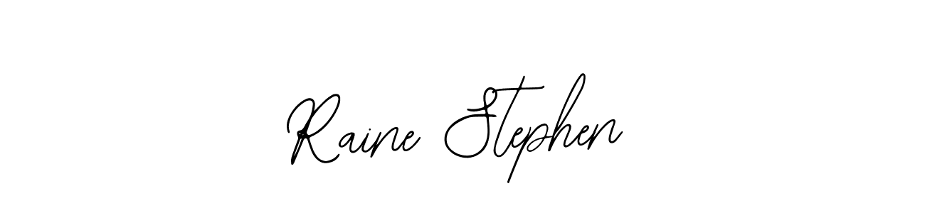 See photos of Raine Stephen official signature by Spectra . Check more albums & portfolios. Read reviews & check more about Bearetta-2O07w font. Raine Stephen signature style 12 images and pictures png