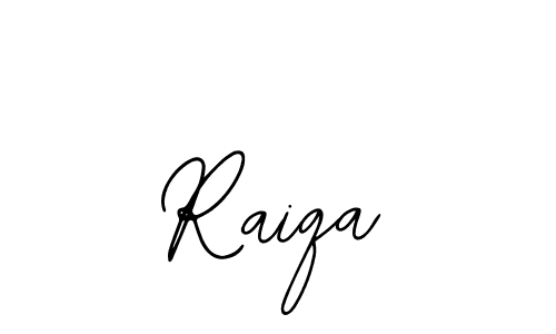 Use a signature maker to create a handwritten signature online. With this signature software, you can design (Bearetta-2O07w) your own signature for name Raiqa. Raiqa signature style 12 images and pictures png