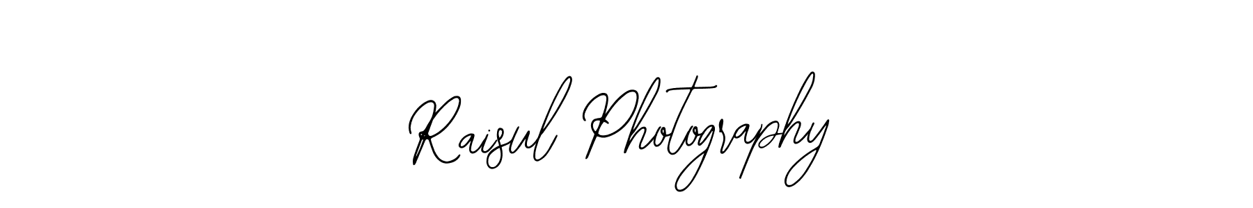How to make Raisul Photography signature? Bearetta-2O07w is a professional autograph style. Create handwritten signature for Raisul Photography name. Raisul Photography signature style 12 images and pictures png