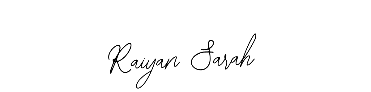 You can use this online signature creator to create a handwritten signature for the name Raiyan Sarah. This is the best online autograph maker. Raiyan Sarah signature style 12 images and pictures png