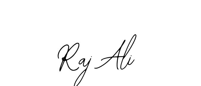 The best way (Bearetta-2O07w) to make a short signature is to pick only two or three words in your name. The name Raj Ali include a total of six letters. For converting this name. Raj Ali signature style 12 images and pictures png