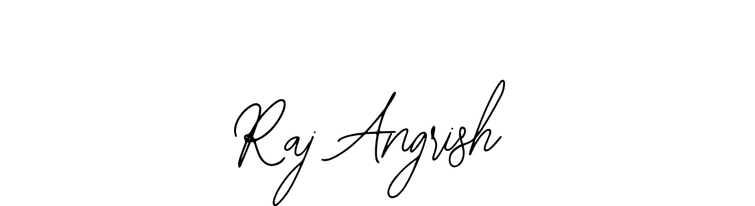 Best and Professional Signature Style for Raj Angrish. Bearetta-2O07w Best Signature Style Collection. Raj Angrish signature style 12 images and pictures png