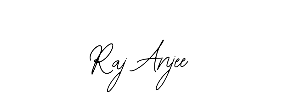 Use a signature maker to create a handwritten signature online. With this signature software, you can design (Bearetta-2O07w) your own signature for name Raj Anjee. Raj Anjee signature style 12 images and pictures png