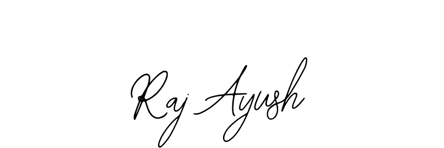 The best way (Bearetta-2O07w) to make a short signature is to pick only two or three words in your name. The name Raj Ayush include a total of six letters. For converting this name. Raj Ayush signature style 12 images and pictures png