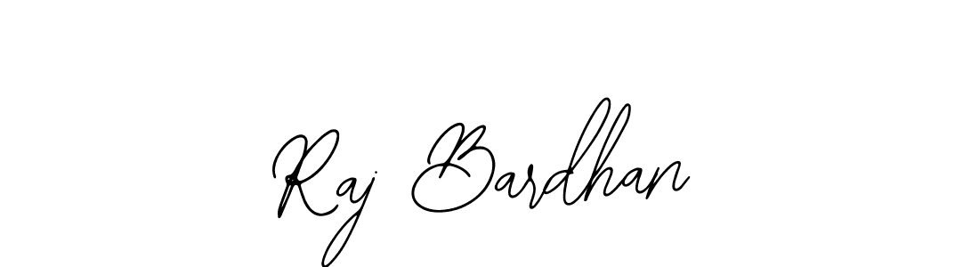 How to make Raj Bardhan name signature. Use Bearetta-2O07w style for creating short signs online. This is the latest handwritten sign. Raj Bardhan signature style 12 images and pictures png