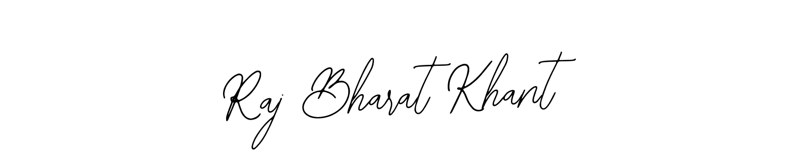 Raj Bharat Khant stylish signature style. Best Handwritten Sign (Bearetta-2O07w) for my name. Handwritten Signature Collection Ideas for my name Raj Bharat Khant. Raj Bharat Khant signature style 12 images and pictures png