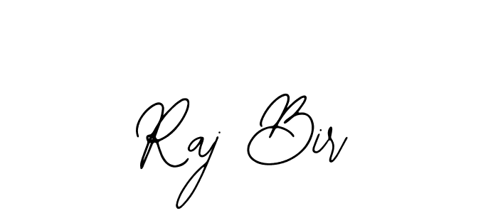 Use a signature maker to create a handwritten signature online. With this signature software, you can design (Bearetta-2O07w) your own signature for name Raj Bir. Raj Bir signature style 12 images and pictures png