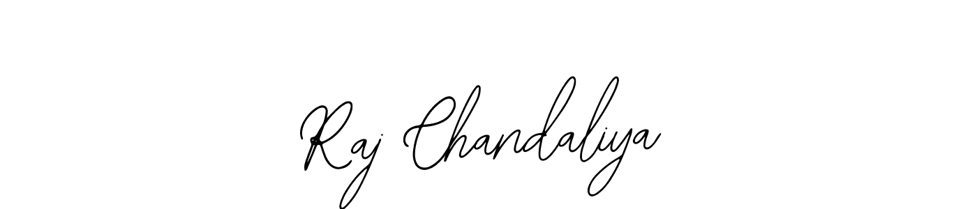 if you are searching for the best signature style for your name Raj Chandaliya. so please give up your signature search. here we have designed multiple signature styles  using Bearetta-2O07w. Raj Chandaliya signature style 12 images and pictures png