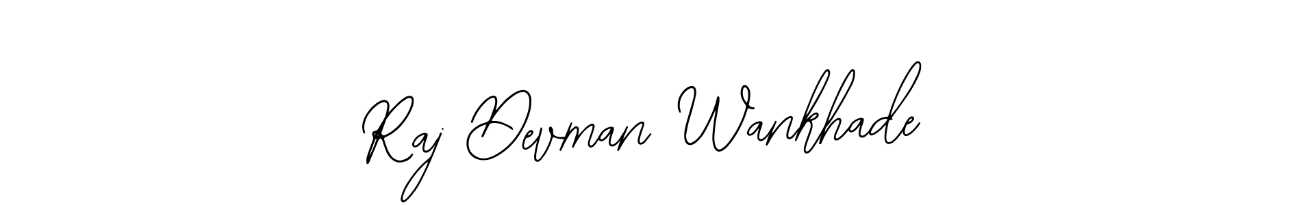 Design your own signature with our free online signature maker. With this signature software, you can create a handwritten (Bearetta-2O07w) signature for name Raj Devman Wankhade. Raj Devman Wankhade signature style 12 images and pictures png