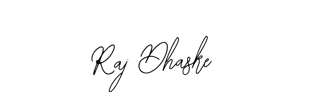 Use a signature maker to create a handwritten signature online. With this signature software, you can design (Bearetta-2O07w) your own signature for name Raj Dhaske. Raj Dhaske signature style 12 images and pictures png