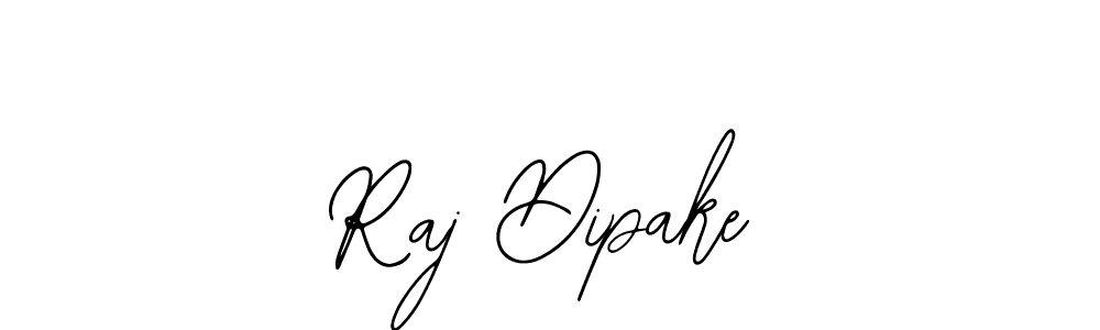 The best way (Bearetta-2O07w) to make a short signature is to pick only two or three words in your name. The name Raj Dipake include a total of six letters. For converting this name. Raj Dipake signature style 12 images and pictures png