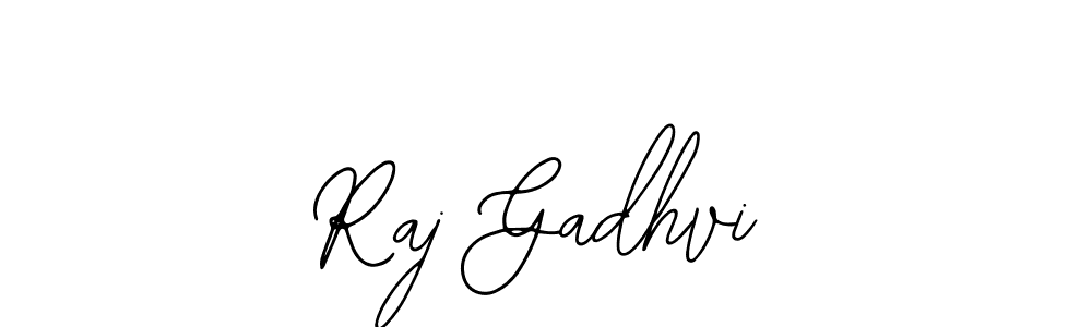 Make a beautiful signature design for name Raj Gadhvi. Use this online signature maker to create a handwritten signature for free. Raj Gadhvi signature style 12 images and pictures png