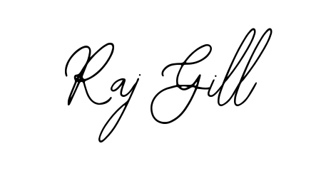 Create a personalized artistic stamp with Raj Gill in Bearetta-2O07w font. Perfect for visual artists, designers, and influencers. Raj Gill signature style 12 images and pictures png