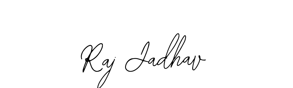 Raj Jadhav stylish signature style. Best Handwritten Sign (Bearetta-2O07w) for my name. Handwritten Signature Collection Ideas for my name Raj Jadhav. Raj Jadhav signature style 12 images and pictures png