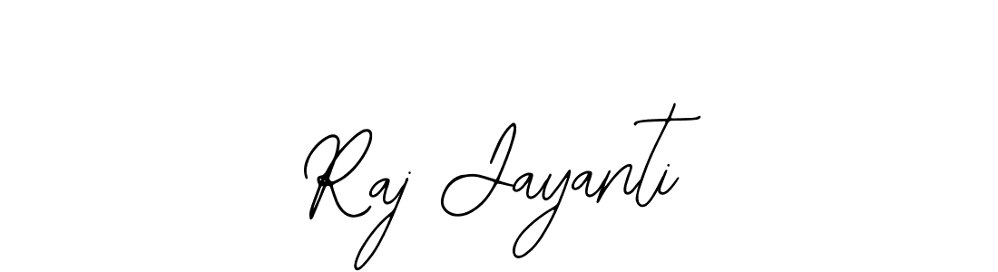 Bearetta-2O07w is a professional signature style that is perfect for those who want to add a touch of class to their signature. It is also a great choice for those who want to make their signature more unique. Get Raj Jayanti name to fancy signature for free. Raj Jayanti signature style 12 images and pictures png