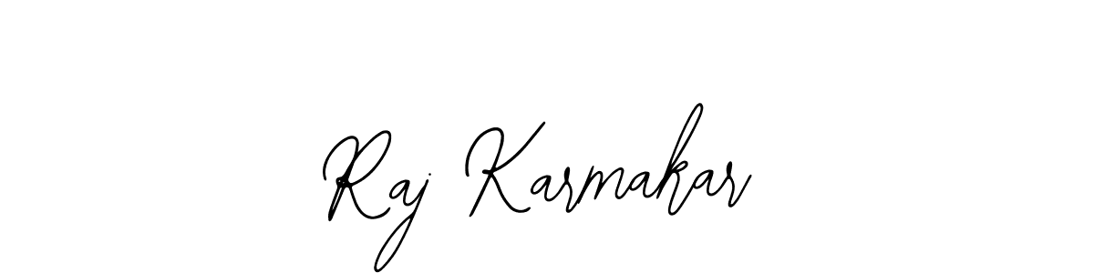 How to make Raj Karmakar name signature. Use Bearetta-2O07w style for creating short signs online. This is the latest handwritten sign. Raj Karmakar signature style 12 images and pictures png