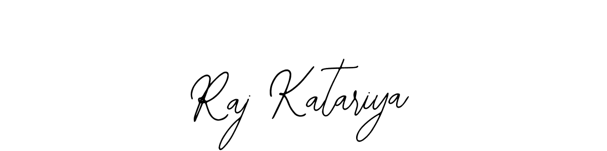 How to make Raj Katariya name signature. Use Bearetta-2O07w style for creating short signs online. This is the latest handwritten sign. Raj Katariya signature style 12 images and pictures png