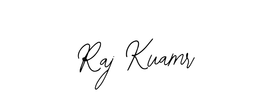 Use a signature maker to create a handwritten signature online. With this signature software, you can design (Bearetta-2O07w) your own signature for name Raj Kuamr. Raj Kuamr signature style 12 images and pictures png