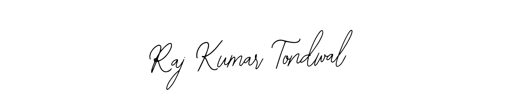 This is the best signature style for the Raj Kumar Tondwal name. Also you like these signature font (Bearetta-2O07w). Mix name signature. Raj Kumar Tondwal signature style 12 images and pictures png