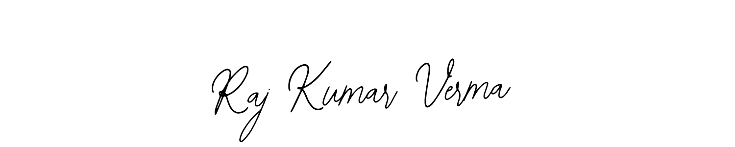 Design your own signature with our free online signature maker. With this signature software, you can create a handwritten (Bearetta-2O07w) signature for name Raj Kumar Verma. Raj Kumar Verma signature style 12 images and pictures png