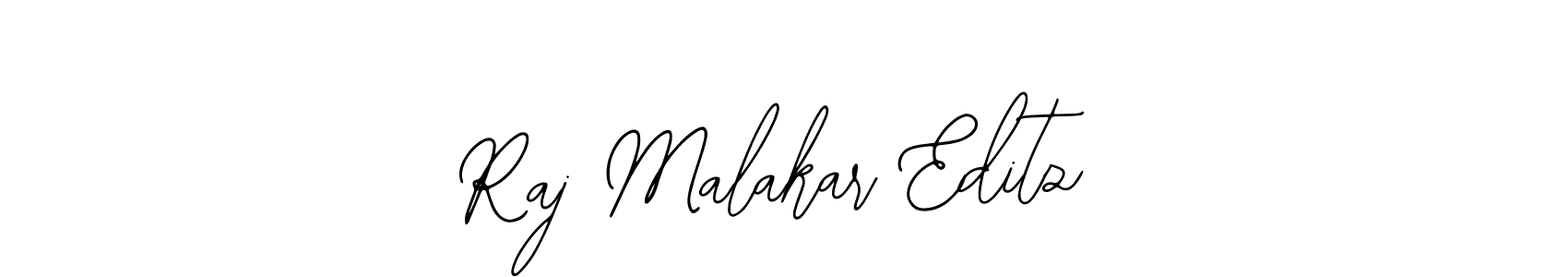 Make a beautiful signature design for name Raj Malakar Editz. With this signature (Bearetta-2O07w) style, you can create a handwritten signature for free. Raj Malakar Editz signature style 12 images and pictures png