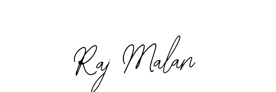 How to make Raj Malan name signature. Use Bearetta-2O07w style for creating short signs online. This is the latest handwritten sign. Raj Malan signature style 12 images and pictures png