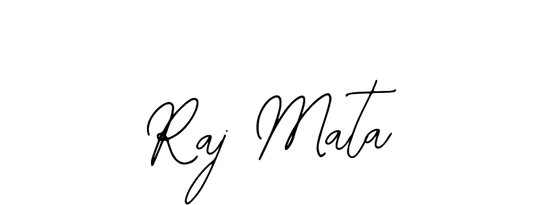 Use a signature maker to create a handwritten signature online. With this signature software, you can design (Bearetta-2O07w) your own signature for name Raj Mata. Raj Mata signature style 12 images and pictures png