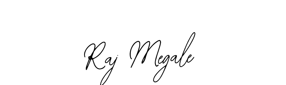 Use a signature maker to create a handwritten signature online. With this signature software, you can design (Bearetta-2O07w) your own signature for name Raj Megale. Raj Megale signature style 12 images and pictures png