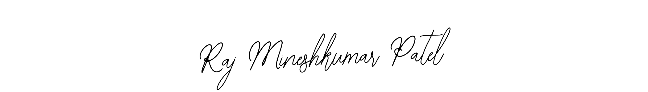 Also we have Raj Mineshkumar Patel name is the best signature style. Create professional handwritten signature collection using Bearetta-2O07w autograph style. Raj Mineshkumar Patel signature style 12 images and pictures png
