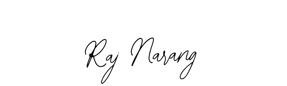 Raj Narang stylish signature style. Best Handwritten Sign (Bearetta-2O07w) for my name. Handwritten Signature Collection Ideas for my name Raj Narang. Raj Narang signature style 12 images and pictures png