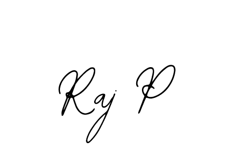 You should practise on your own different ways (Bearetta-2O07w) to write your name (Raj P) in signature. don't let someone else do it for you. Raj P signature style 12 images and pictures png