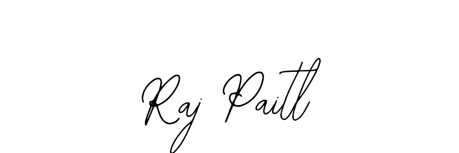 How to make Raj Paitl signature? Bearetta-2O07w is a professional autograph style. Create handwritten signature for Raj Paitl name. Raj Paitl signature style 12 images and pictures png